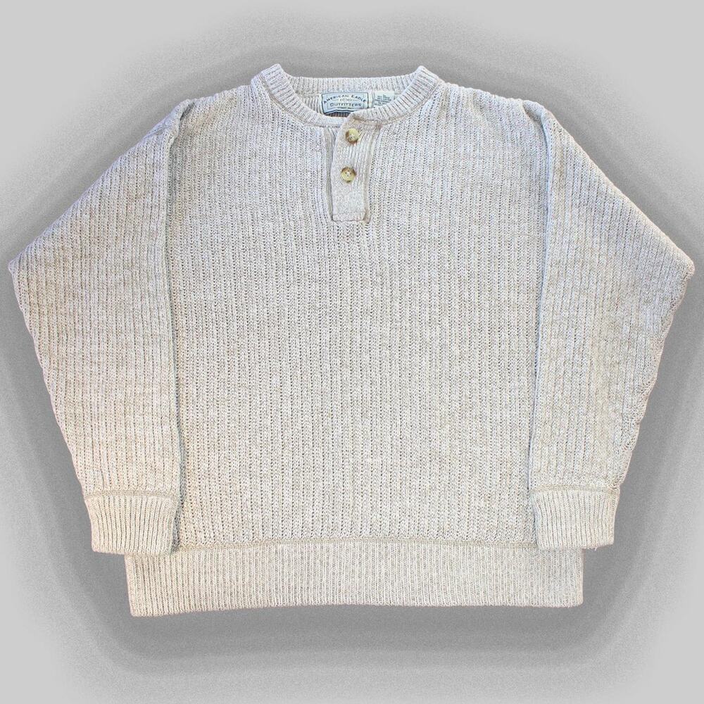Vintage 90's American Eagle White Knit Sweater